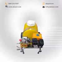 سم پاش فرقونی 100 لیتری با موتور 7 اسب و پمپ 55 بار 3 شیر و 50 یارد شلنگ درجه 1 و لانس طرح ترک (( اقساط یک ساله ))