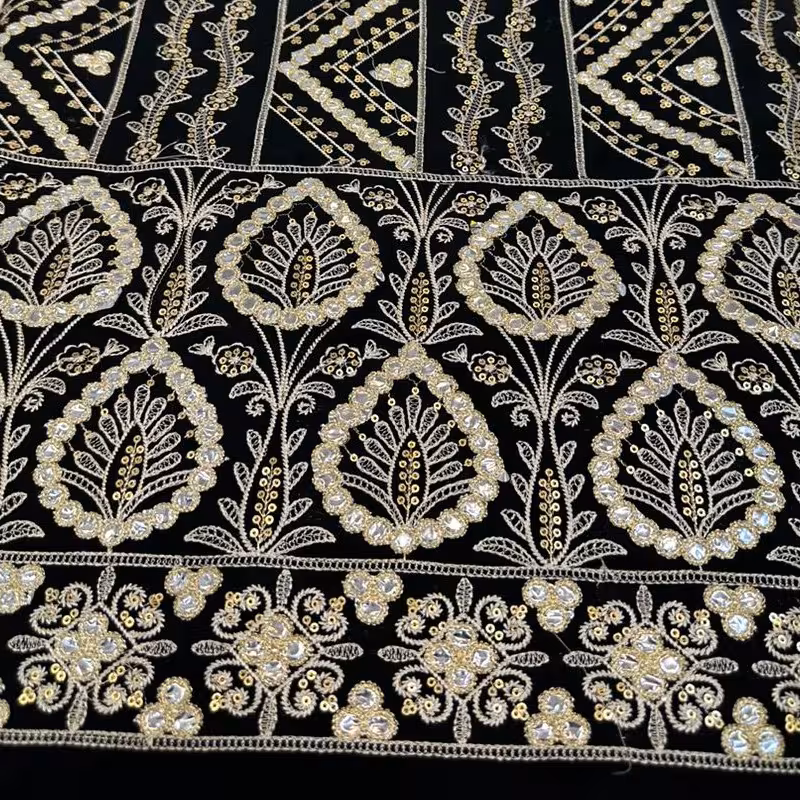 پارچه لینن سوزندوزی عرض110پارچه حیات 
