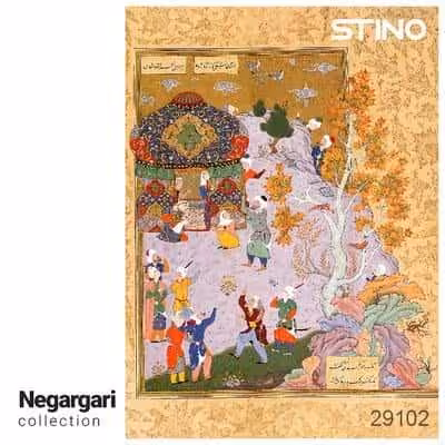 پازل شیشه ای استینو 260 تکه طرح نگارگری (کد 29102)،(باجعبه)