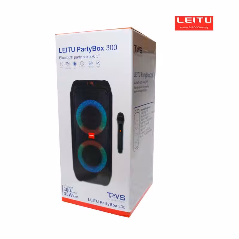 اسپیکر بلوتوثی قابل حمل لیتو مدل Party Box 300