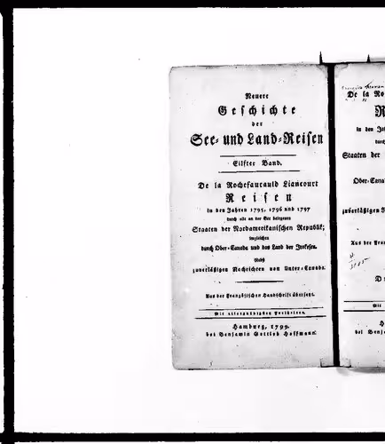 خرید و دانلود نسخه کامل کتاب Reisen in den Jahren 1795, 1796 und 1797 durch alle an der See gelegenen Staaten der nordamerikanischen Republik; imgleichen durch Ober-Canada und das Land der Irokesen