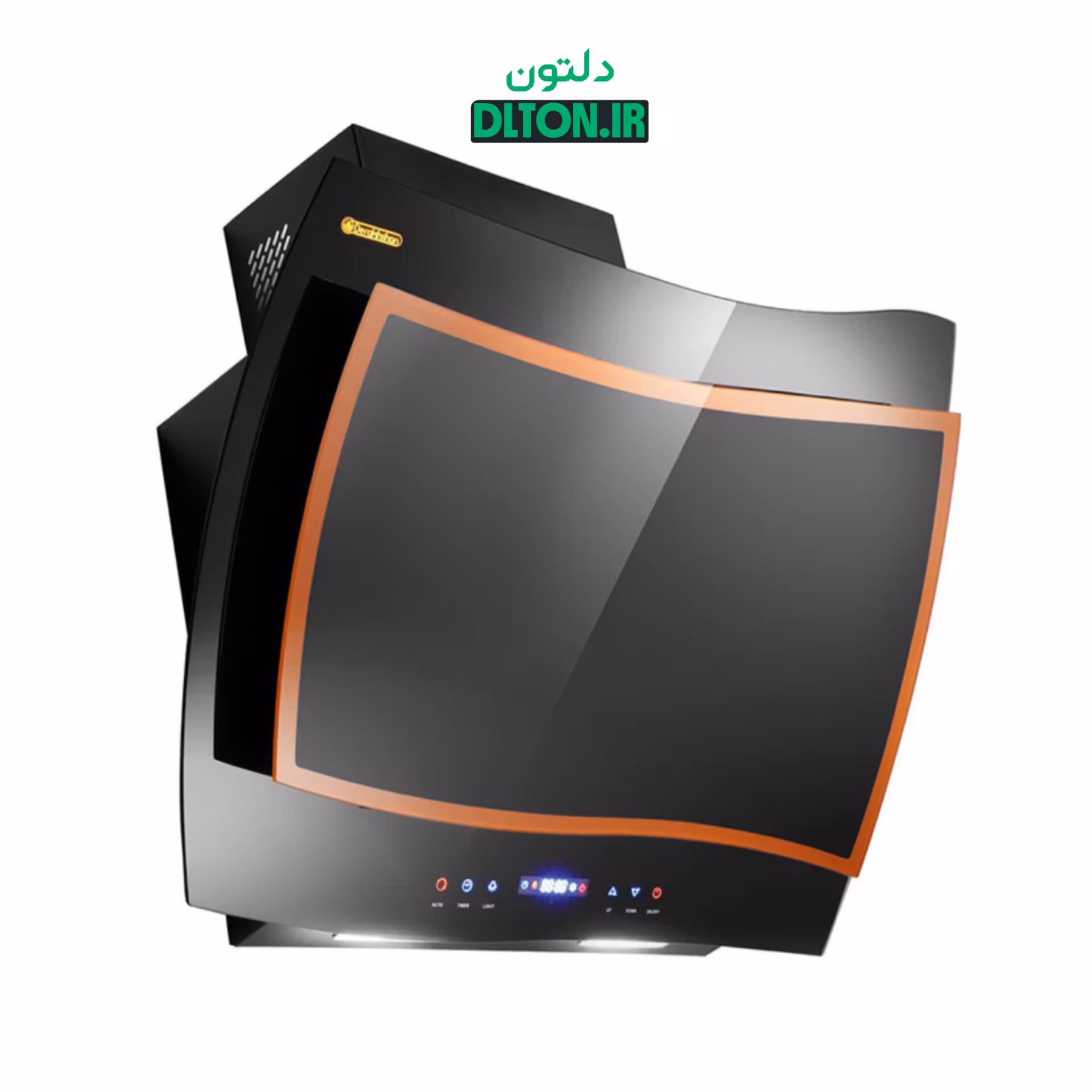 هود درخشان فریز نارنجی