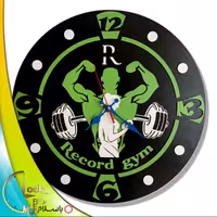 ساعت دیواری طرح بدنسازی کد 603