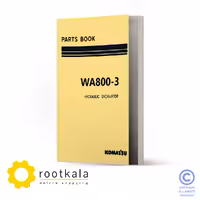 فایل PDF کتاب قطعات لودر کوماتسو WA800-3E0