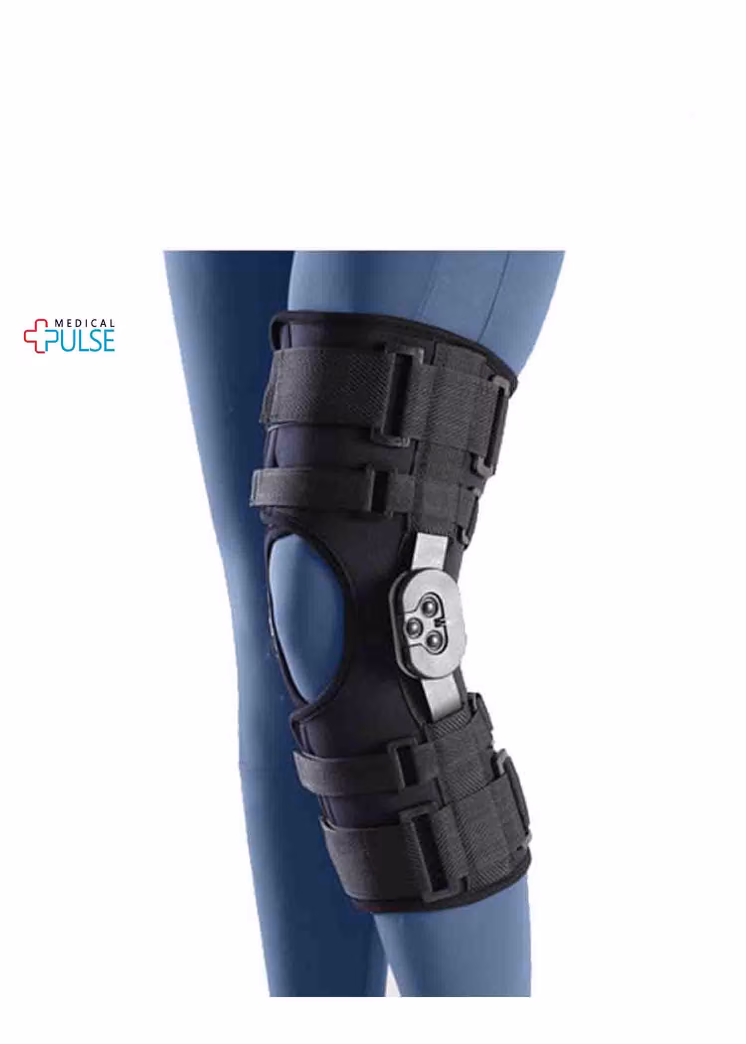 زانوبند توانبخشی با مفصل مدرج طب و صنعت 40100 tebosanat