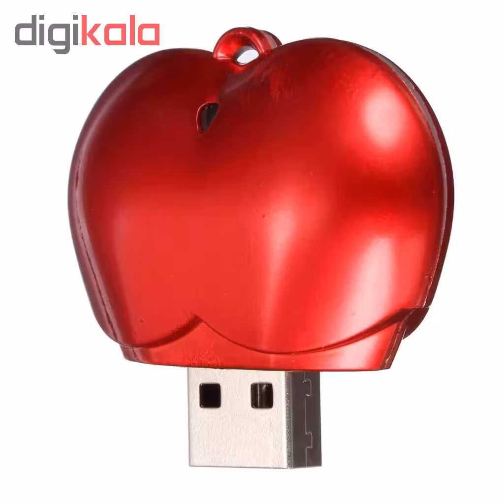 فلش مموری طرح قلب مدل UP-015 ظرفیت 64 گیگابایت