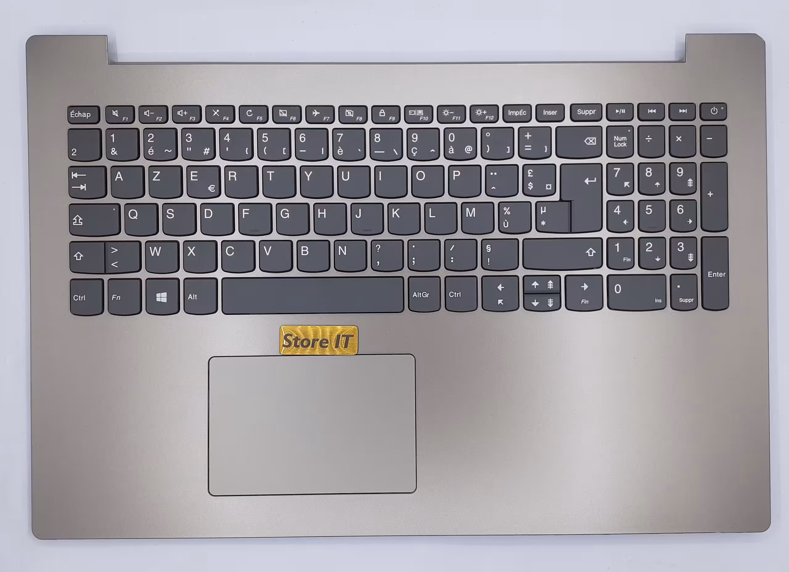 قاب دور کیبورد IdeaPad 320 همراه کیبورد و تاچ پد بژ (ایراد جزئی) - فروشگاه اینترنتی استور آی تی