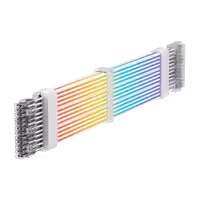 کابل اسلیو گیم مکس ARGB Extension 3x8pin GPU Sleeve WHITE