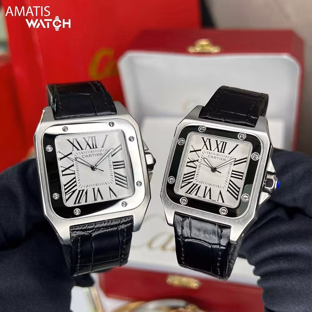 ساعت مچی ست کارتیر Cartier Santos 4824C