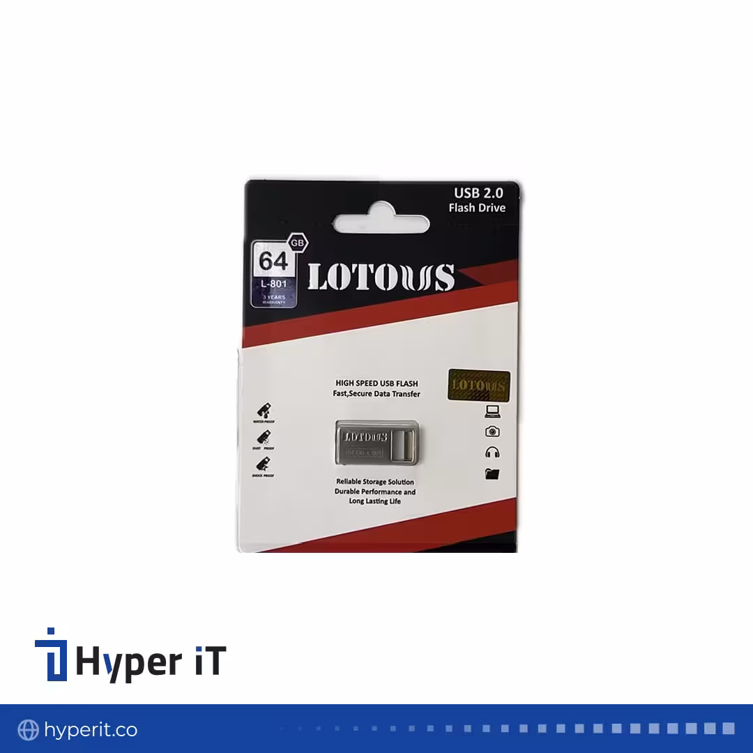 فلش مموری لوتوس مدل L801 ظرفیت 64 گیگابایت
