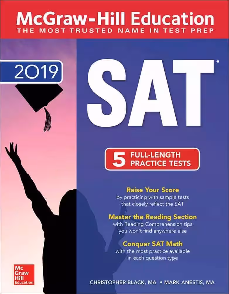 مک گروهیل اجوکیشن اس ای تی | کتاب انگلیسی McGraw Hill Education SAT 2019