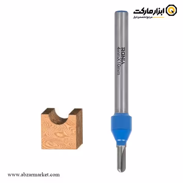 تیغ اورفرز رونیا شیارزن انگشتی قطر 4 میلی متر مدل 02-04010006