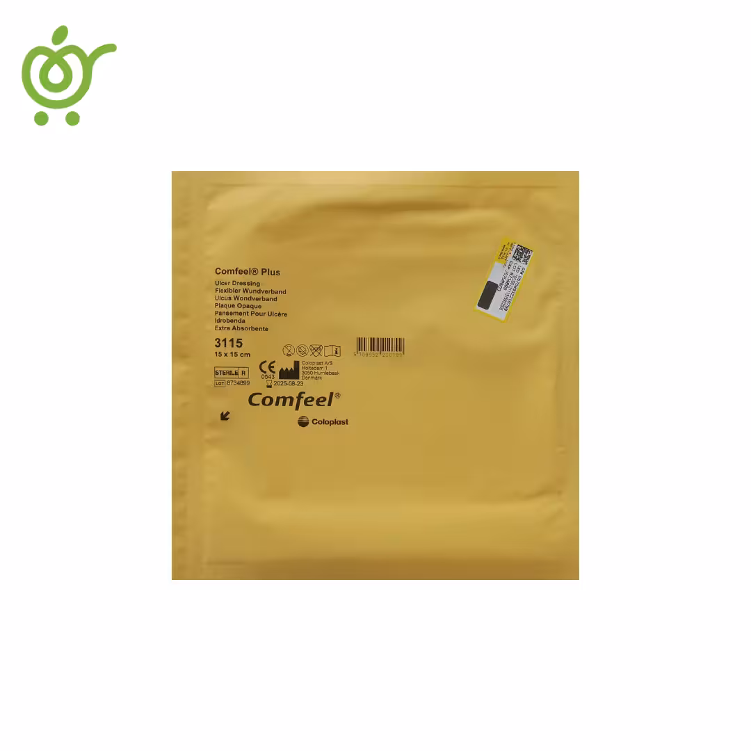 پانسمان کامفیل مربعی 15*15 کلوپلاست Comfeel Plus (3115) (تاریخ 2027/03/17) | فروشگاه اینترنتی سیب 115