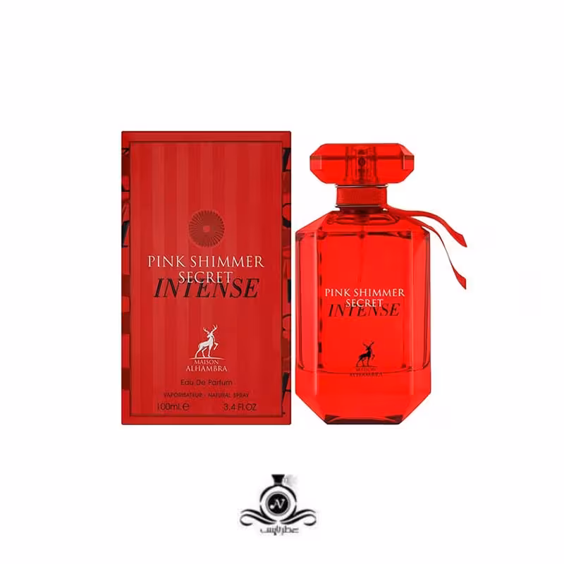 ادکلن زنانه پینک شیمر اینتنس الحمبرا Alhambra Pink Shimmer Secret Intense