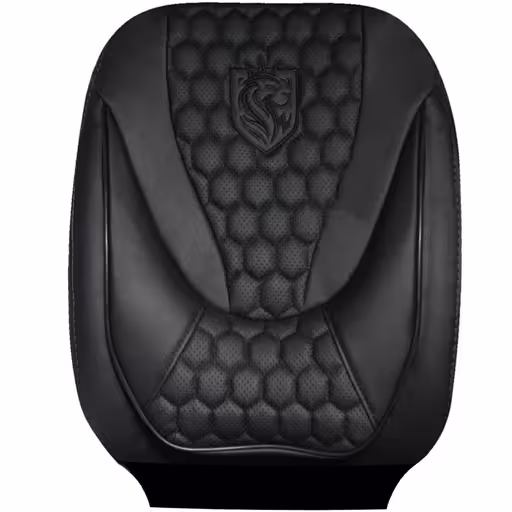 خرید روکش صندلی پژو پارس سوشیانت چرم مدل انزو مشکی | اتوموبی