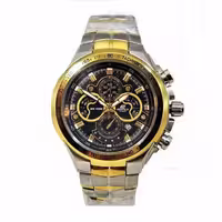CASIO Edifice 5168 EF-554 ژاپن ادیفایس 5 موتوره کرنوگراف با تقویم روزشمار *** فول استیل *** موتور قدرتمند ژاپن *** کیفیت  AAA