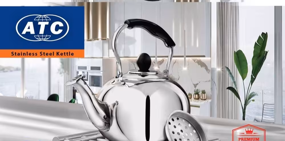 کتری تک استیل 2 لیتر ای تی سی atc مدل a402