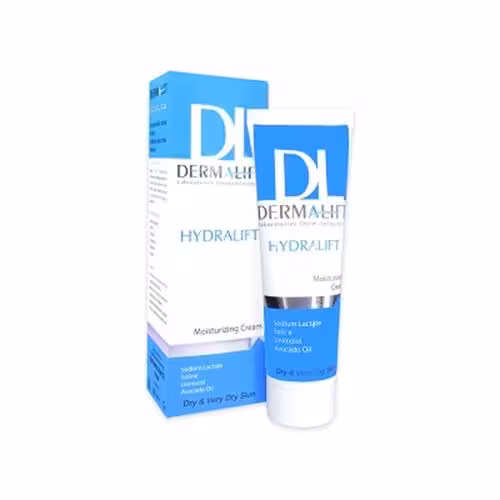 درمالیفت کرم مرطوب کننده مناسب پوست های خشک وخیلی خشک 50ML