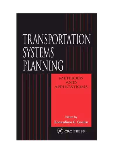 خرید و دانلود نسخه کامل کتاب Transportation Systems Planning: Methods and Applications