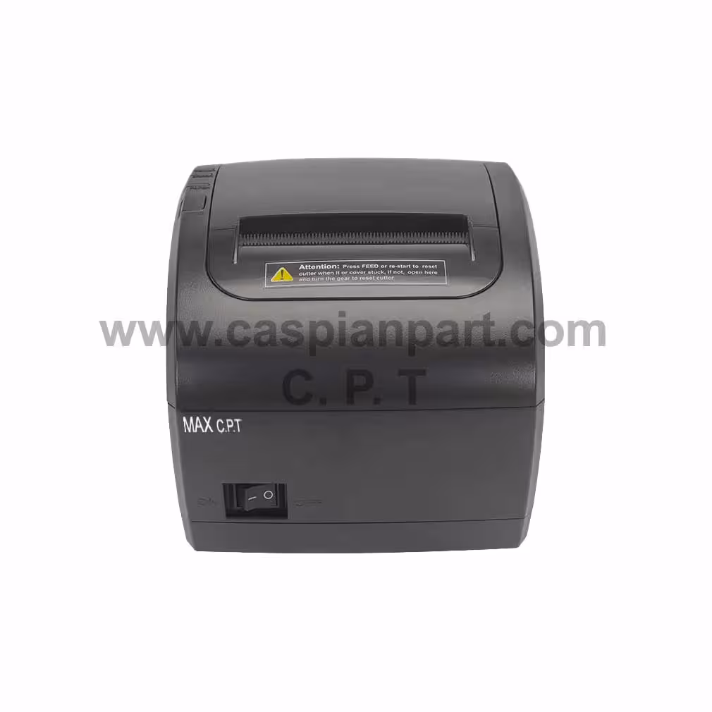 فیش پرینتر حرارتی MAX C.P.T مدل CPT-T838M – چاپگر حرارتی فوق‌سریع با اتصال USB و LAN