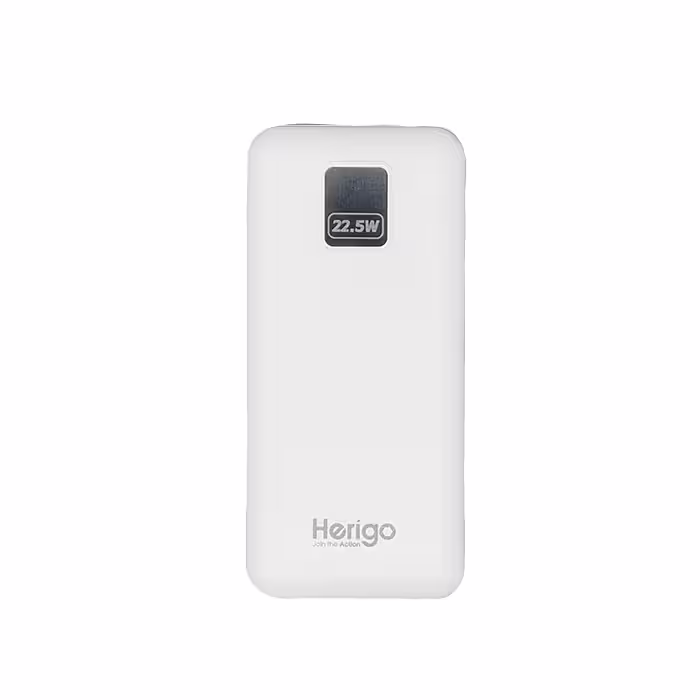 پاور بانک هریگو (سفید)herigo white power bank-hR-001