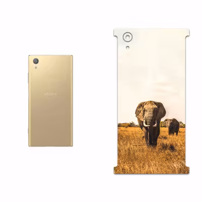 برچسب پوششی ماهوت مدل Elephant مناسب برای گوشی موبایل سونی Xperia XA1 Plus
