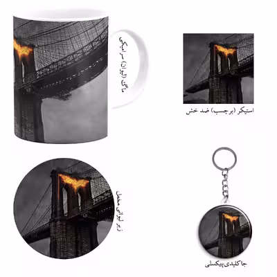 ست هدیه ماگ مدل بتمن طرح Batman کد M13