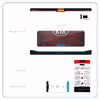 برچسب پوششی ماهوت مدل KIA-Logo مناسب برای تبلت مایکروسافت Surface Pro 2 2013