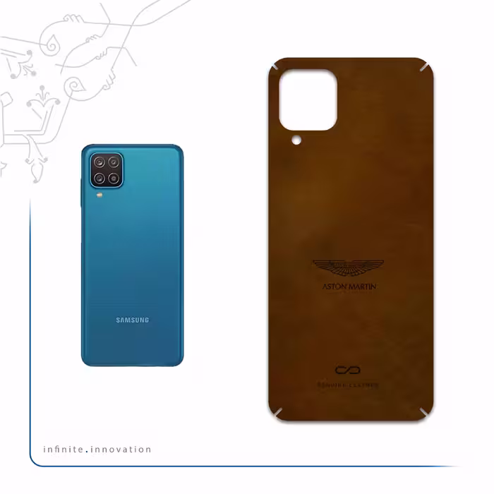 برچسب پوششی ماهوت مدل BFL-ASTN_MRTN مناسب برای گوشی موبایل سامسونگ Galaxy A12
