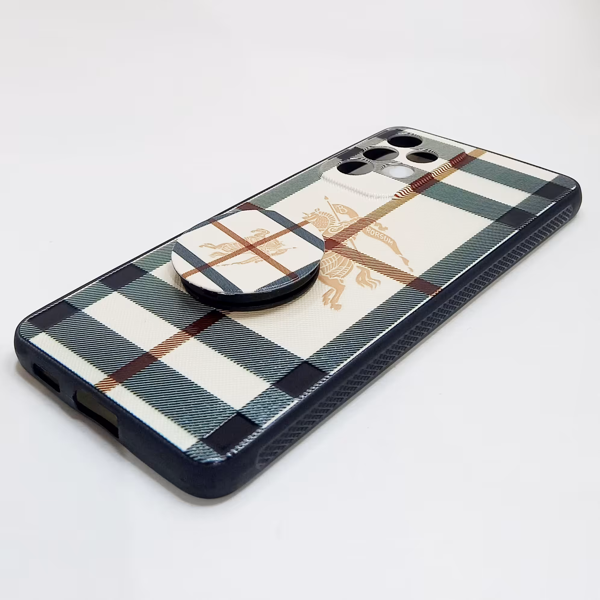 کاور کینگ پاور مدل Fashion1 مناسب برای گوشی موبایل سامسونگ Galaxy A53 به همراه پاپ سوکت