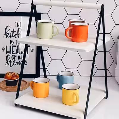 فنجان قهوه خوری سرامیکی مدل espresso بسته 6 عددی