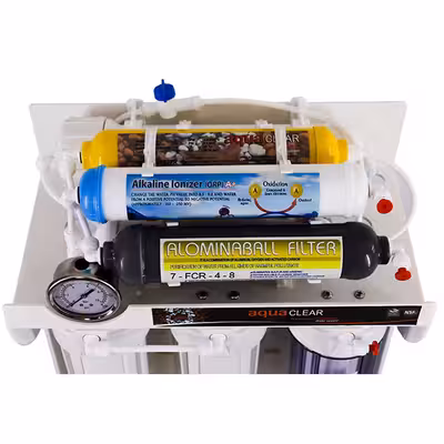 دستگاه تصفیه کننده آب آکوآ کلیر مدل RO_ACG8010 به همراه فیلتر تصفیه آب مجموعه 3 عددی