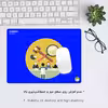 ماوس پد هومرو مدل A3076 طرح وکالت و حقوق