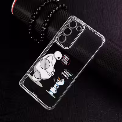 کاور طرح Olaf &amp; Bymax مناسب برای گوشی موبایل سامسونگ Galaxy S23 Plus