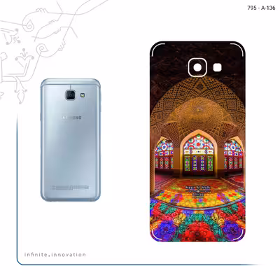 برچسب پوششی ماهوت مدل Nasir Al-Molk Mosque مناسب برای گوشی موبایل سامسونگ Galaxy A8 2016