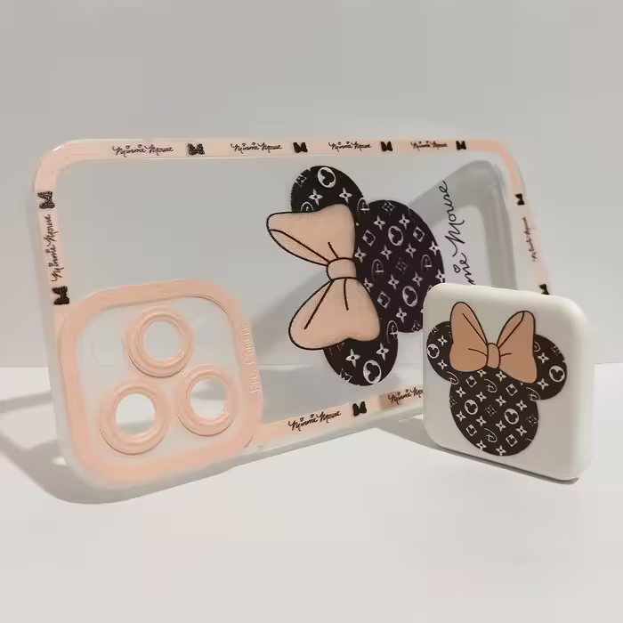 کاور کد 8101 مناسب برای گوشی موبایل اپل iPhone 12 Pro Max به همراه پایه نگهدارنده