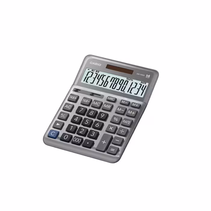 ماشین حساب کاسیو مدل DM-1400F