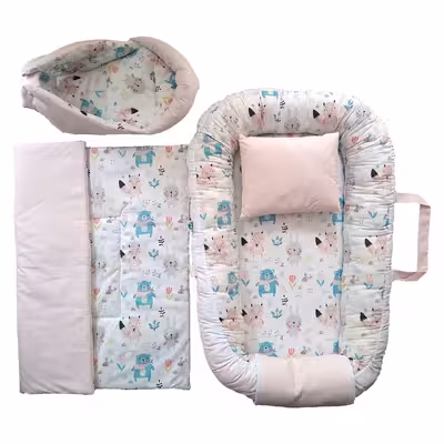 سرویس خواب 4 تکه نوزاد طرح خرگوش