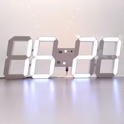 ساعت دیواری مدل دیجیتالی هامین RGB