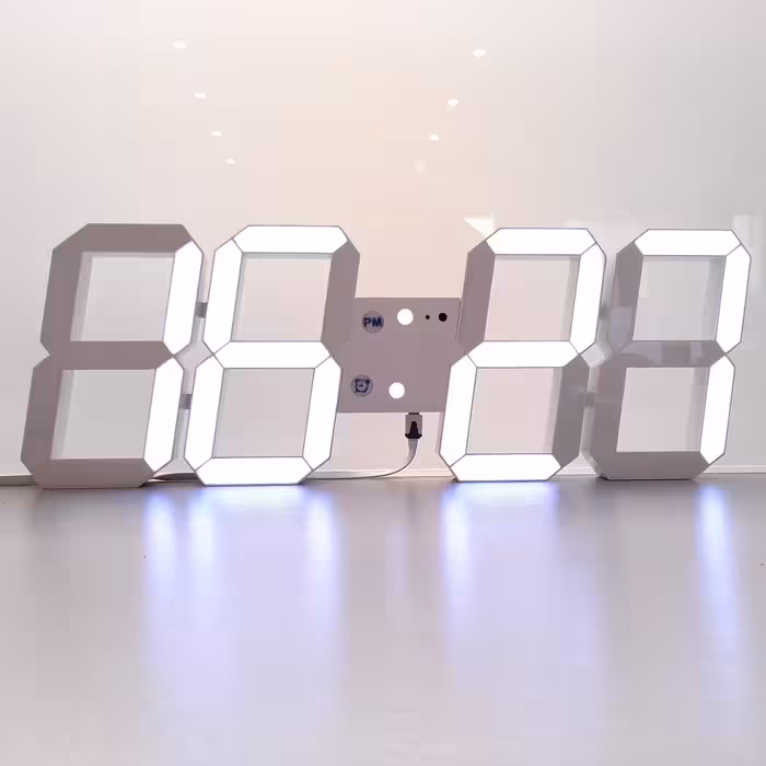 ساعت دیواری مدل دیجیتالی هامین RGB