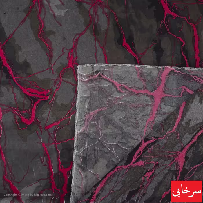ملحفه آرین مدل روانداز طرح رعد دونفره سایز 170x240 سانتی متر