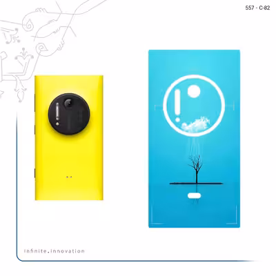 برچسب پوششی ماهوت مدل Minimal Tree مناسب برای گوشی موبایل نوکیا Lumia 1020