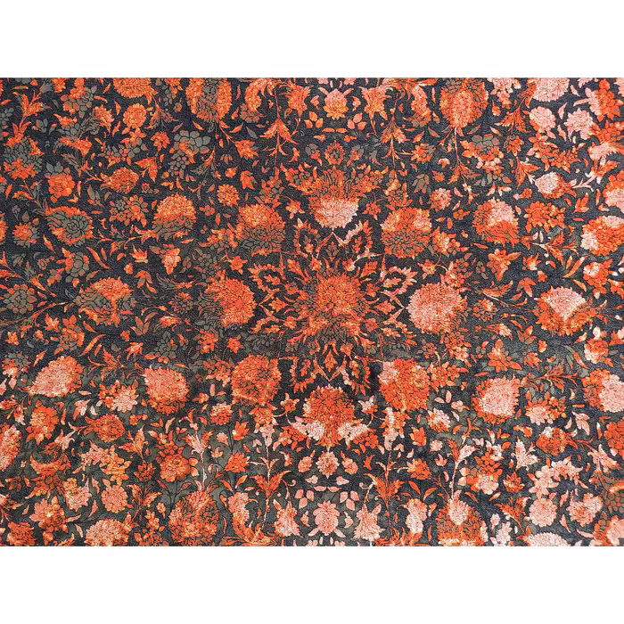 فرش ماشینی زمرد مشهد طرح افشان مدل پتینه