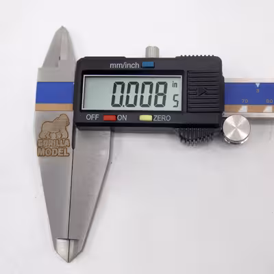 کولیس دیجیتالی مدل گوریلا کد YP-0300MM گستره 0-300 میلیمتر