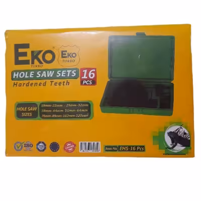 مجموعه 16 عددی مته گردبر اکو مدل HSE-16