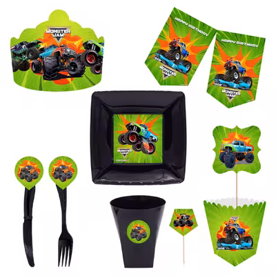 مجموعه 72 عددی تم تولد طرح مانستر جم