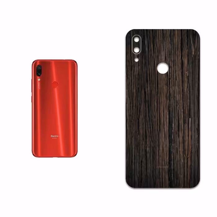 برچسب پوششی ماهوت مدل Burned Wood مناسب برای گوشی موبایل شیائومی Redmi Note 7