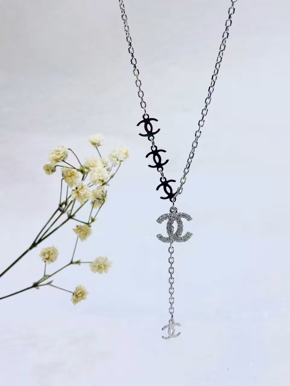 گردنبند فانتزی مینیمال وارداتی کد 20025