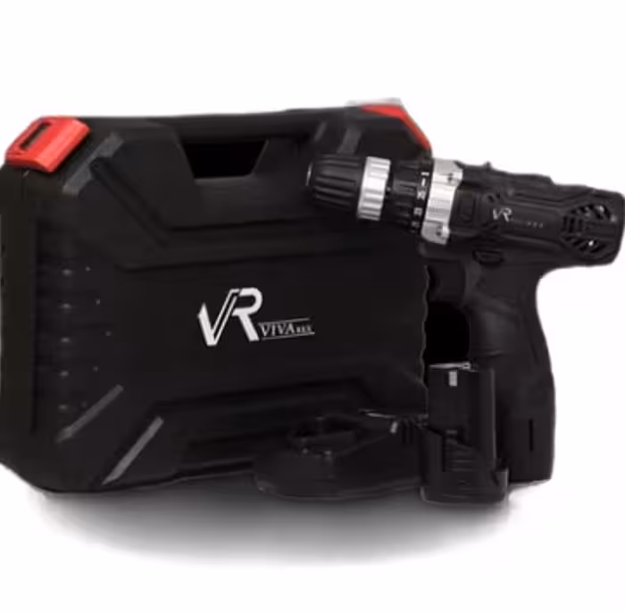 دریل شارژی 12 ولت لیتیومی دو باطری ویوارکس مدل VR12V-2A