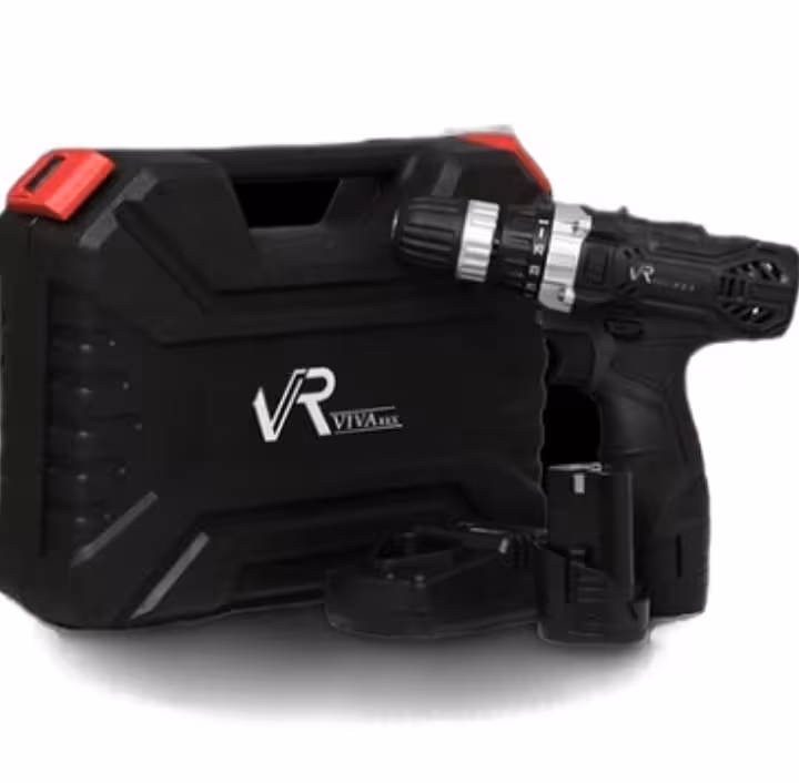 دریل شارژی 12 ولت لیتیومی دو باطری ویوارکس مدل VR12V-2A